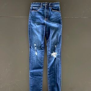 A&F Ultra High Rise Super Skinny Jeans